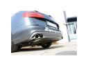 SUPERSPRINT LEFT REAR EXHAUST PIPE 100X75 AUDI A6 C7 4G (BERLINA+ AVANT) 2.0 TFSI (211 HP) 2011-2012