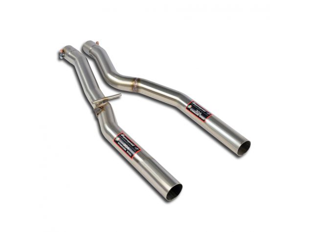 SUPERSPRINT CENTRAL EXHAUST PIPE RH/LH MERCEDES C253 GLC 43 AMG COUPÈ 4-MATIC (3.0I V6 BI-TURBO 367 HP) 2016-2018