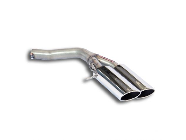 SUPERSPRINT REAR RIGHT EXHAUST PIPE 100X75 AUDI A6 C7 4G 2.0 TDI (150- 190 HP) 2015+2018 