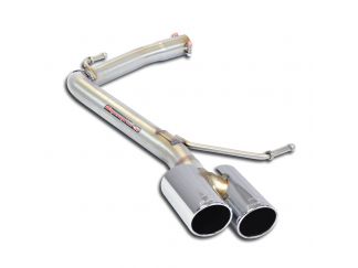 SUPERSPRINT REAR EXHAUST PIPE 80 SEAT LEON 5F ST WAGON 4DRIVE 2.0 TDI (150 HP) 2014+