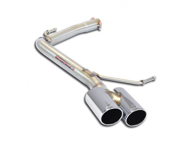 SUPERSPRINT REAR EXHAUST PIPE 80 SEAT LEON 5F ST WAGON 4DRIVE 2.0 TDI (150 HP) 2014+