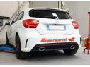 KIT TERMINALI USCITA DESTRO 145X95 + SINISTRO 145X95 SUPERSPRINT MERCEDES W176 A 180 CDI (109 HP) 2012-2015