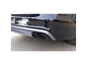 SUPERSPRINT REAR RIGHT EXHAUST PIPE 100X75 GUN METAL GREY AUDI A6 C7 4G (BERLINA+ AVANT) 2.0 TFSI (211 HP) 2011-2012