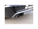 SUPERSPRINT LEFT REAR EXHAUST PIPE 100X75 GUN METAL GREY AUDI A6 C7 4G (BERLINA+ AVANT) 2.0 TFSI (211 HP) 2011-2012