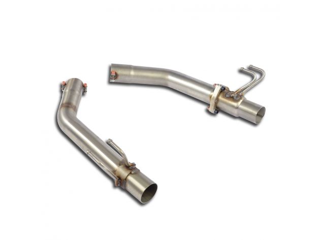 SUPERSPRINT EXIT PIPES KIT RH/LH PREDISPOSIZIONE FOR VALVE ELETTRICA HONDA CIVIC 2.0I TURBO TYPE-R (310HP) 2015+