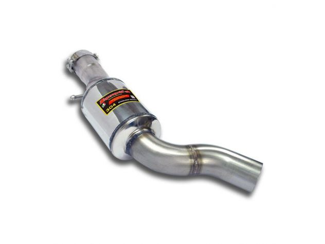 SUPERSPRINT CENTRAL EXHAUST AUDI TT RS QUATTRO PLUS COUPÈ 2.5 TFSI (360 HP) 2012-2015 (IMPIANTO Ø80MM) (CON VALVOLA)