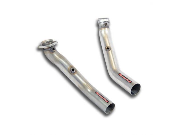 KIT DOWNPIPE SECONDARIO SUPERSPRINT MERCEDES C218 CLS 63 AMG 4-MATIC V8 (M157 5.5I BI-TURBO) (525 HP-557 HP) 2012-2018