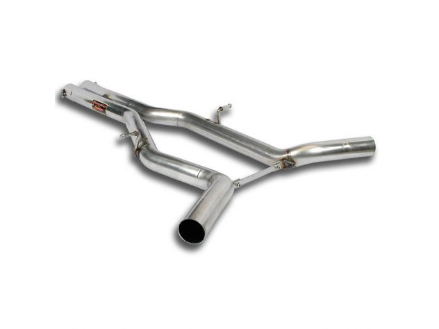 TUBO SCARICO CENTRALE DX/SX H-PIPE SUPERSPRINT MERCEDES C218 CLS 500 / 550 V8 4.7I BI-TURBO (M278- 408 HP) 2011-2018