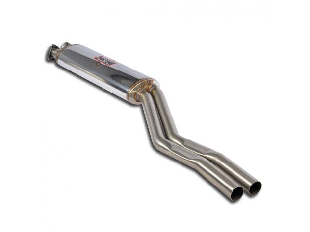 SUPERSPRINT FRONT SILENCER BMW E30- TUTTI I MODELLI (CONVERSIONE MOTORE M30)