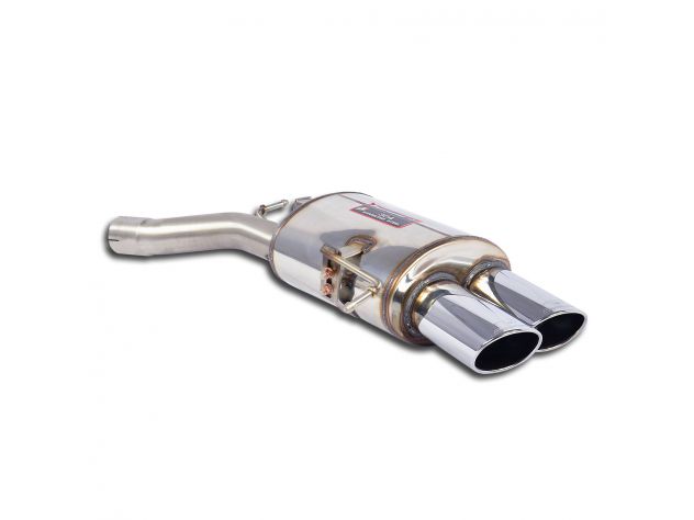 SUPERSPRINT REAR EXHAUST RIGHT 100X75 BMW E63 / E64- TUTTI I MODELLI (CONVERSIONE MOTORE N54 BI-TURBO)