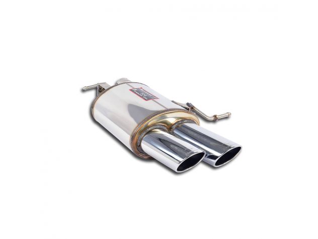 SUPERSPRINT REAR LEFT EXHAUST 100X75 BMW E63 / E64- TUTTI I MODELLI (CONVERSIONE MOTORE N54 BI-TURBO)