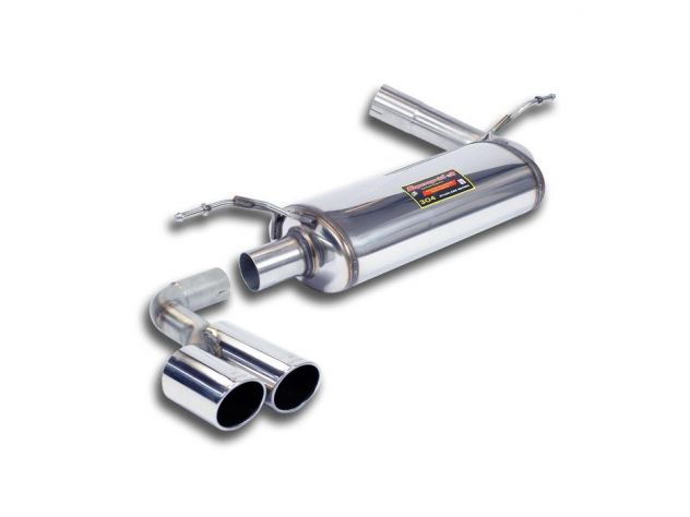 SUPERSPRINT REAR EXHAUST KIT 80 BMW F30 (BERLINA) 318I (3 CIL./ B38-136 HP) 2015+