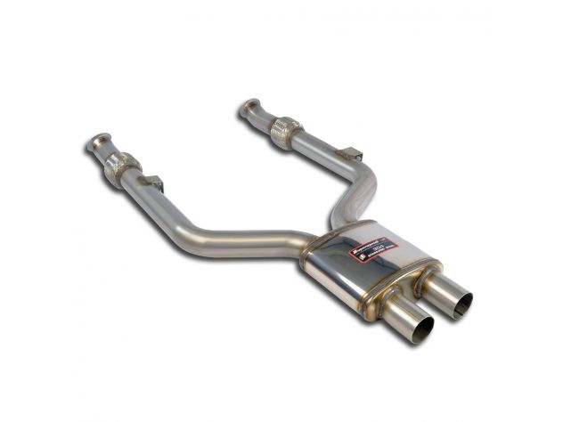 SUPERSPRINT FRONT EXHAUST SECTION RH/LH MERCEDES A205 C 400 4-MATIC (3.0I V6 BI-TURBO 333 HP) 2015+