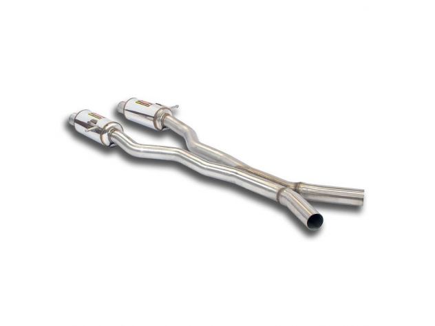 SUPERSPRINT CENTRAL EXHAUST (PASSO CORTO) MERCEDES T251 R 350 4-MATIC V6 (MOTORE M272- 272 HP) 06-11