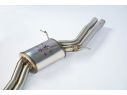 SUPERSPRINT CENTRAL EXHAUST AUDI A4 B8 (BERLINA+ AVANT) 1.8 TFSI (120-160-170 HP) 13-16 (Ø80MM)