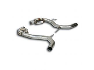 SUPERSPRINT CENTRAL EXHAUST RH/LH MERCEDES R230 SL 600 BI-TURBO V12 (517 HP) 07-11