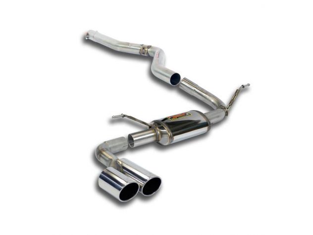 SUPERSPRINT CONNECTING PIPE + REAR PIPE 80 BMW F34 LCI GRAN TURISMO 320D (MOTORE B47- 190 HP) 2015+