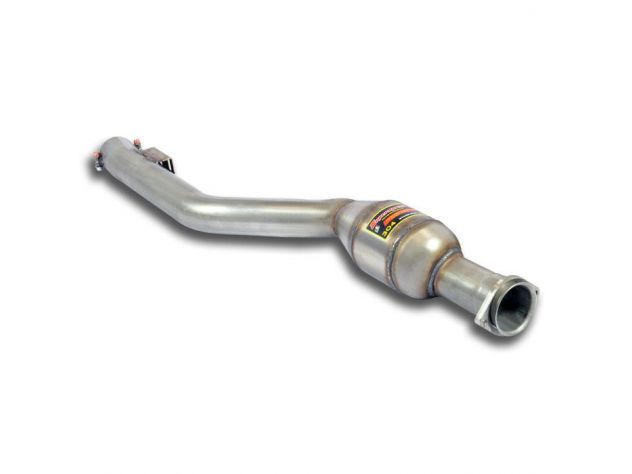 SUPERSPRINT FRONT EXHAUST SECTION LEFT WITH CATALYST MERCEDES W220 S 430 98-05