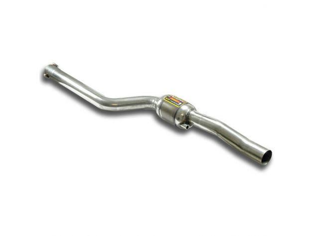 SUPERSPRINT FRONT EXHAUST SECTION LEFT WITH CATALYST 200 CPSI MERCEDES A207 E 300 CABRIO V6 (252 HP) 2011-2013