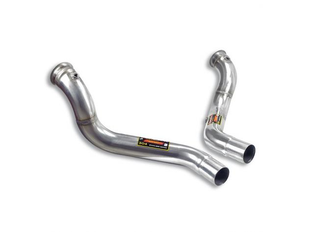 DOWNPIPE KIT DX/SX SUPERSPRINT MERCEDES R230 SL 65 AMG BLACK SERIES V12 BI-TURBO 08-09 (670 HP)