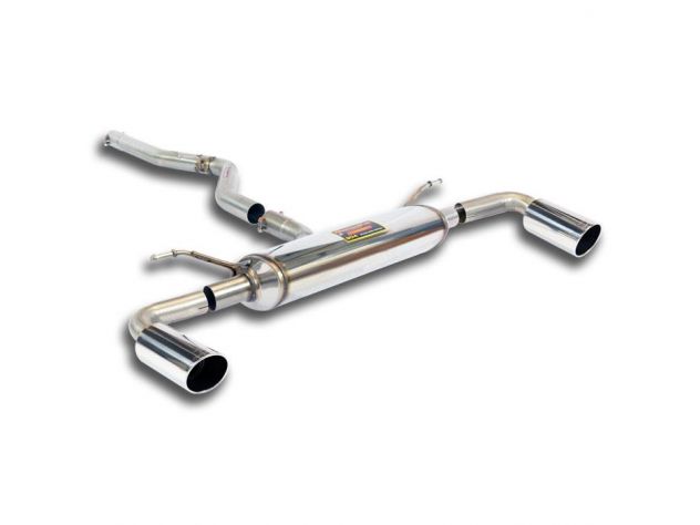 SUPERSPRINT CONNECTING PIPE + REAR PIPES O 90 BMW F34 LCI GRAN TURISMO 318D (MOTORE B47- 150 HP) 2015+