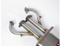 SUPERSPRINT FRONT EXHAUST + CENTRAL PIPE RIGHT (3 SILENCER) FERRARI 400 GT 76-79