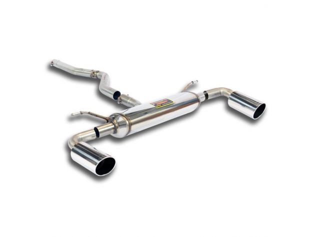 SUPERSPRINT CONNECTING PIPE + REAR PIPES O 100 BMW F34 LCI GRAN TURISMO 320DX (MOTORE B47- 190 HP) 2015-