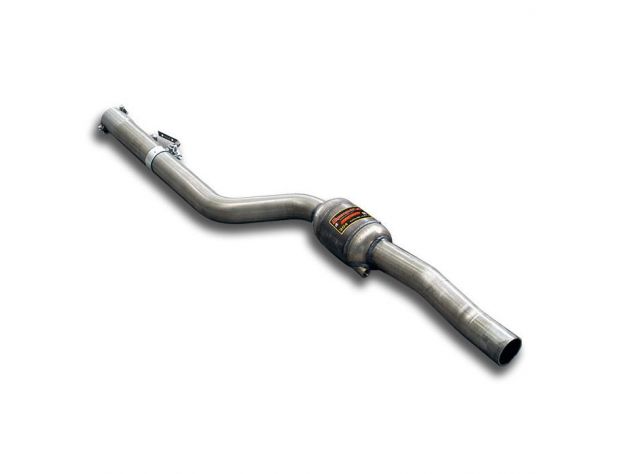 SUPERSPRINT FRONT EXHAUST SECTION LEFT WITH CATALYST MERCEDES A207 E 500 / E 550 CABRIO (4.7I V8 BI-TURBO) 2011-2013