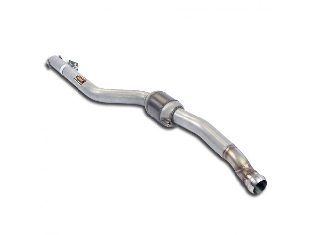 SUPERSPRINT FRONT EXHAUST SECTION WITH CATALYST LEFT  MERCEDES A207 E 500 / E 550 CABRIO (4.7I V8 BI-TURBO) 2011-2013