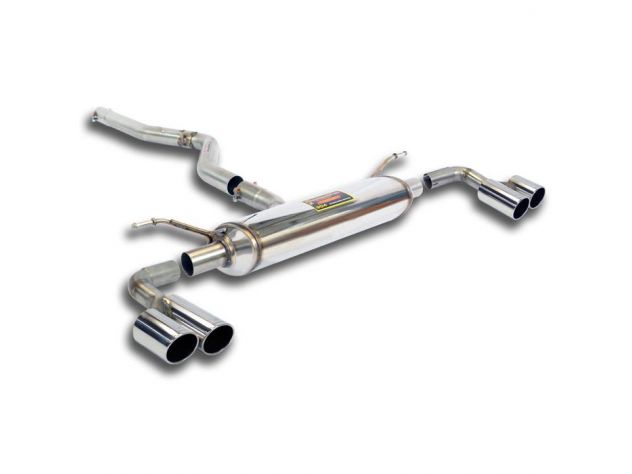 SUPERSPRINT CONNECTING PIPE + REAR PIPES 80 BMW F34 LCI GRAN TURISMO 320D (MOTORE B47- 190 HP) 2015+