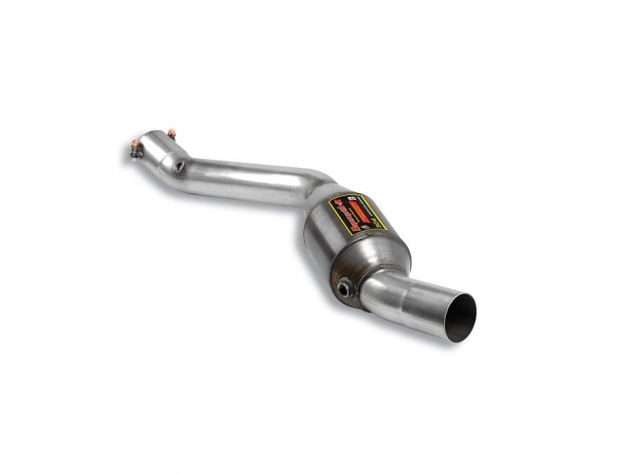 SUPERSPRINT FRONT EXHAUST SECTION WITH CATALYST RIGHT  MERCEDES T251 R 63 AMG 4-MATIC V8 06-07