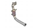 SUPERSPRINT TURBO EXHAUST PIPE KIT + CATALYST 100CPSI  595 ABARTH 1.4T "COMPETIZIONE" (160 HP) (Ø65 CON VALVOLA) 12-15