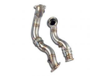 SUPERSPRINT TURBO PIPES KIT ALPINA B3 / B3 S (F30 / F31) BERLINA / TOURING (410 HP- 440 HP) 2014+ (CON VALVOLA)