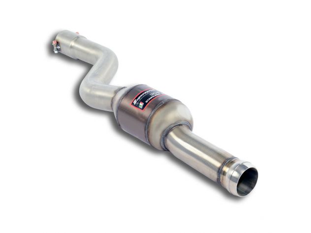 SUPERSPRINT FRONT EXHAUST SECTION RIGHT WITH CATALYST MERCEDES C216 CL 600 V12 BI-TURBO 06-13