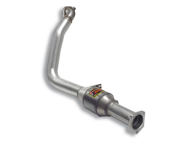 DOWNPIPE SINISTRO + CATALIZZATORE SUPERSPRINT MERCEDES W463 (2-PORTE) G 500 V8 (MOTORE M113 3V) 1998-2008