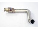 DOWNPIPE + CATALIZZATORE 200 CPSI SUPERSPRINT PORSCHE 718 BOXSTER 2.0I TURBO (300 HP) 2016+ (CON VALVOLA)