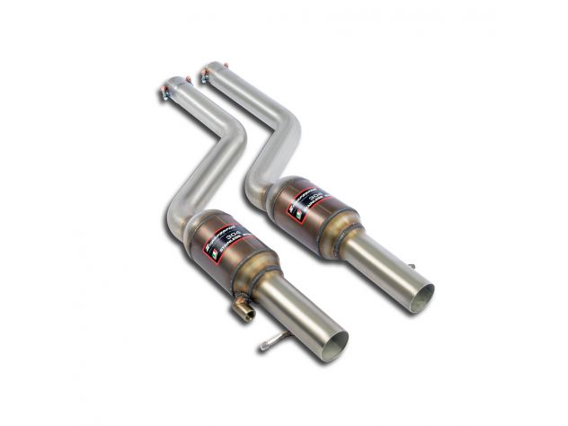 SUPERSPRINT CATALYST RH/LH + X LINK PIPE BMW E46- TUTTI I MODELLI (CONVERSIONE MOTORE N51 / N52 / N52N / N53)