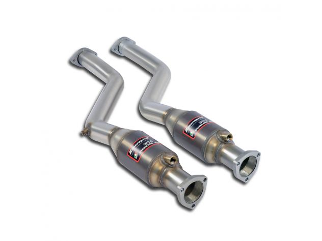 SUPERSPRINT FRONT EXHAUST WITH CATALYSTS BMW E46- TUTTI I MODELLI (CONVERSIONE MOTORE S54)