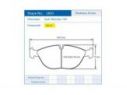 PAGID PAIR FRONT BRAKE PADS MERCEDES-BENZ S-CLASS (W220) S 500 4-MATIC (220.084, 220.184) 225 KW 09/02-08/05