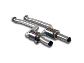 SUPERSPRINT FRONT EXHAUST WITH CATALYST RH/LH ALPINA B4 / B4 S (F32) COUPÈ "EDITION 99" (452 HP) 2019+ (CON VALVOLA)