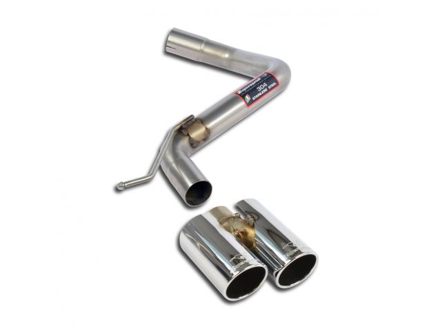 SUPERSPRINT REAR EXHAUST PIPE 80 BMW E87 118D (M47- 122 HP) 2004-2006