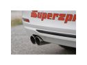 SUPERSPRINT CONNECTING PIPE + REAR PIPES 80 BMW F30 / F31 (BERLINA-TOURING) 318DX (143-150 HP) 2012-2015