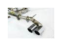 SUPERSPRINT REAR EXHAUST POWER LOOP DESIGN RIGHT 80 + LEFT 80 BMW E60 (BERLINA) 530I (258 HP) 05+