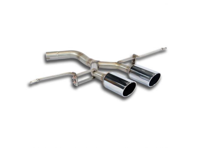 SUPERSPRINT REAR EXHAUST PIPE 100 VW GOLF VI 2.0 GTD (170 HP) 2008-2012