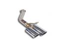 SUPERSPRINT LEFT REAR EXHAUST PIPE 100X75 AUDI A8 QUATTRO 3.0 TDI V6 (204 HP) 2011-2013