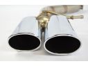 SUPERSPRINT LEFT REAR EXHAUST PIPE 100X75 AUDI A8 QUATTRO 3.0 TDI V6 (204 HP) 2011-2013