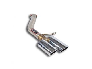 SUPERSPRINT LEFT REAR EXHAUST PIPE 100X75 AUDI A8 QUATTRO 3.0 TDI V6 (250 HP) 2010-2013