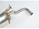 SUPERSPRINT REAR TERMINAL RIGHT O 70 + LEFT O 70 ''RACING ''CON BY-PASS EXHAUST PIPE FOR VALVE  FERRARI F355 GTS TARGA 94-99