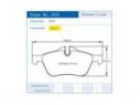 PAGID PAIR FRONT BRAKE PADS MINI MINI (R50, R53) COOPER S 120 KW 03/02-09/06