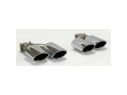 SUPERSPRINT TERMINALS KIT RH/LH 120X 80 MERCEDES W212 E 350 CGI 4-MATIC V6 (BERLINA+ S.W.) (M272 3.5L- 292 HP) 2009-2012